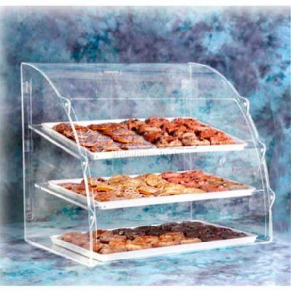 Vollrath Co VollrathÂ Acry Fab, Euro Curved Bakery Case, , Large, Front & Rear Doors ELBC-2